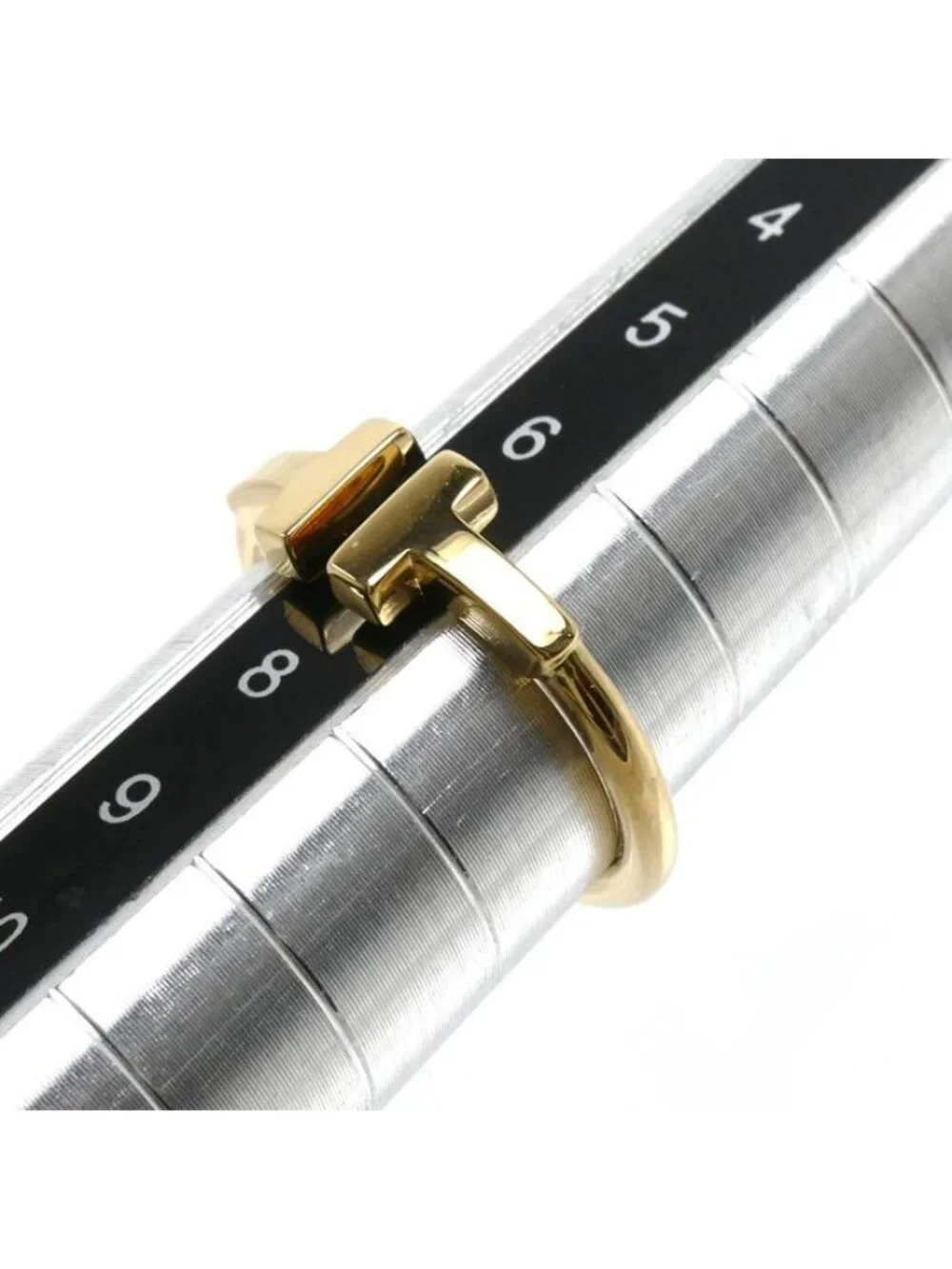 Tiffany & Co 18k Yellow Gold T Wire Ring